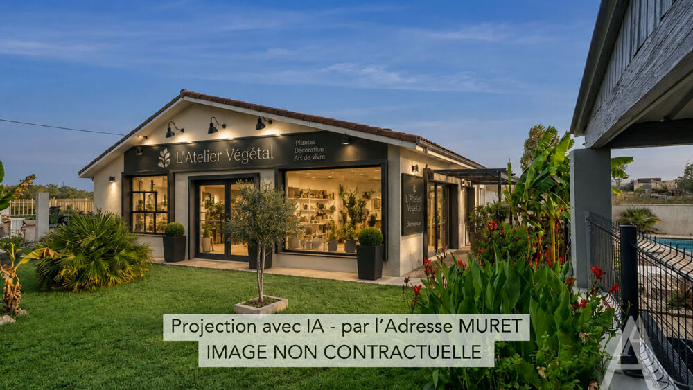   BÂTIMENT PROFESSIONNEL AVEC HANGAR ? LE LHERM Lherm