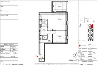  Appartement � vendre 2 pi�ces 55 m�