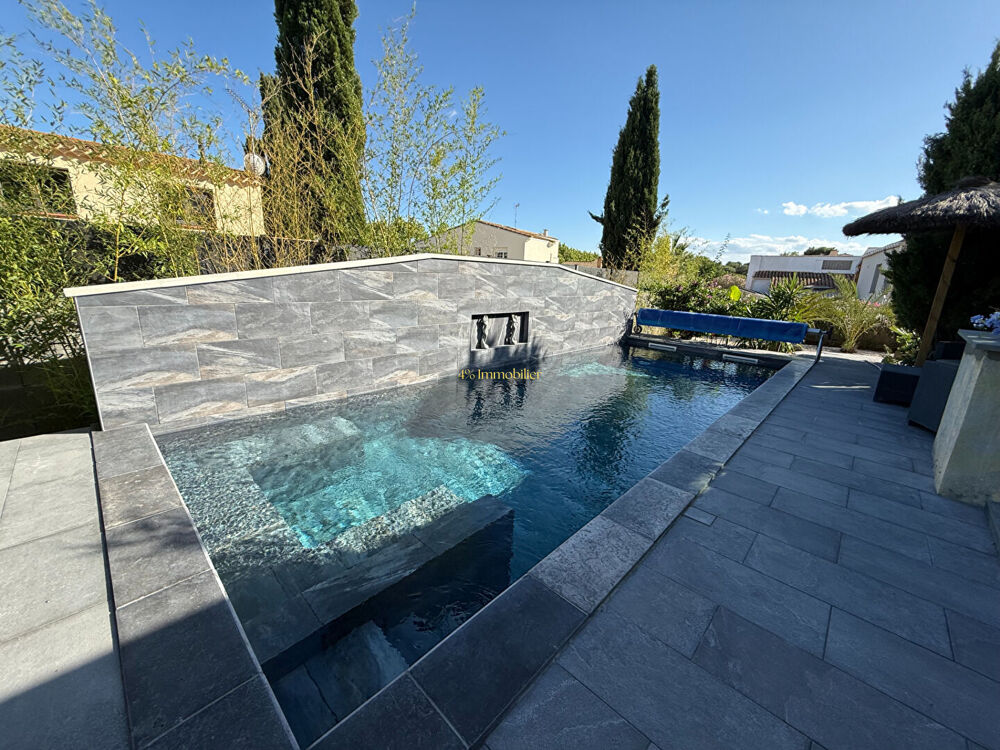 CAP d' AGDE Maraval, Villa rénovée 150 m2 avec piscine