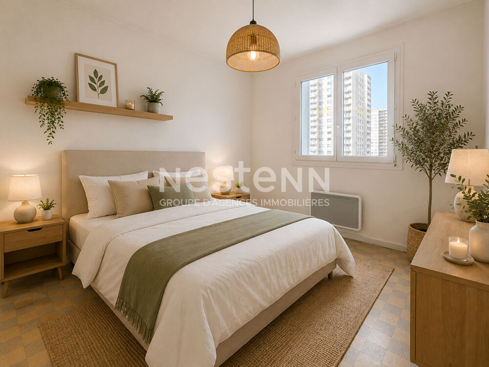 Appartement 4 pièces 3 chambres avec balcon et cave - Secteur MONTFERRAT