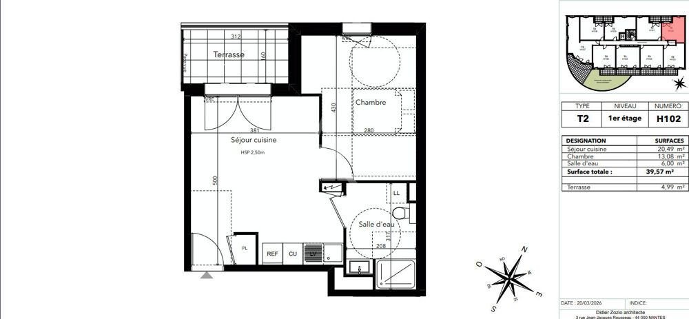 Vente Appartement Appartement NEUF  T2 destiné aux séniors à Avrillé Avrille