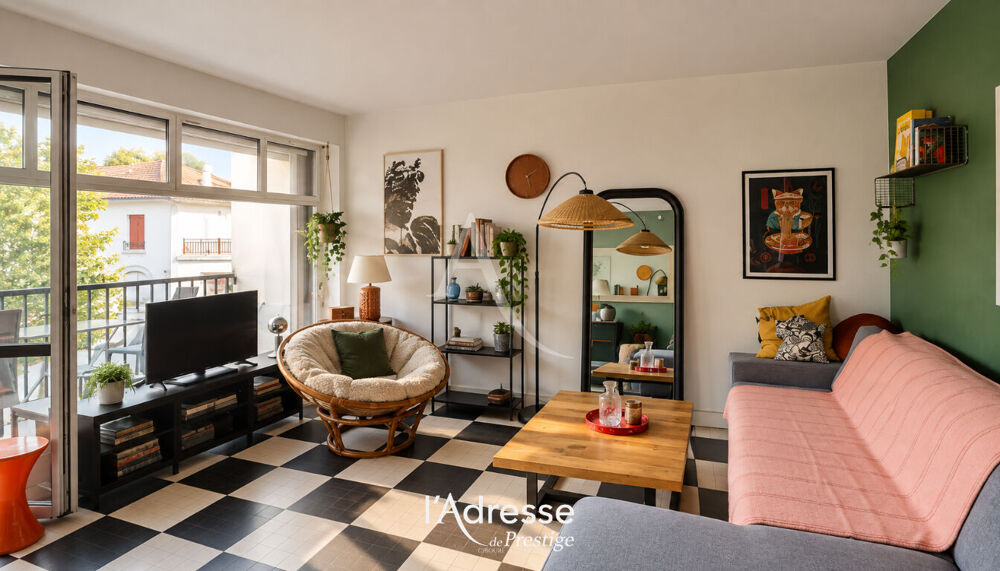 Appartement situé dans la résidence de standing Gambetta (à deux pas du Carrefour City) à Saint Jean de Luz.