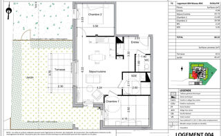  Appartement � vendre 3 pi�ces 1 m�