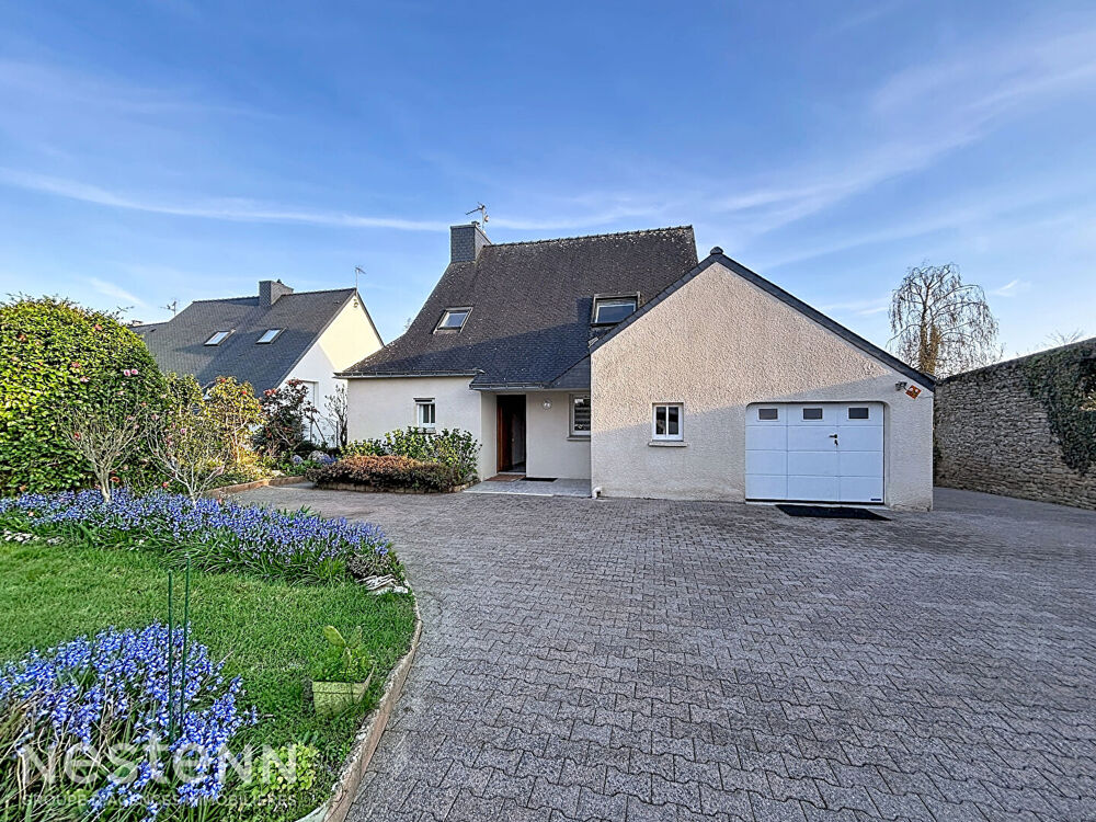 KERNEUZEC- Maison 90m², vie de plain pied, 3 chambres, proche commodités à pied
