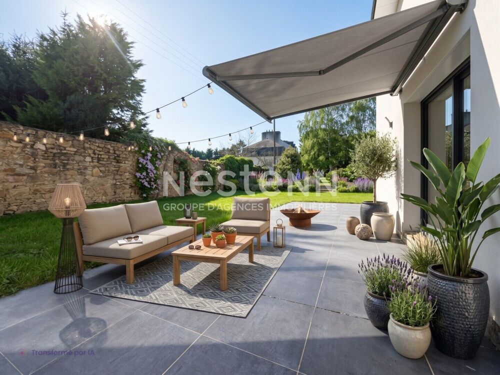 Vente Maison Maison récente à vendre à Vannes Ténénio 4 chambres, vie de plain pied garage bel environnement Vannes