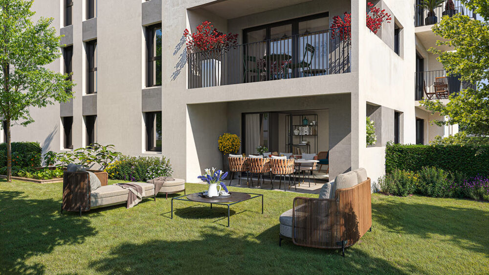 Appartement T2 47m² avec terrasse de 7m²