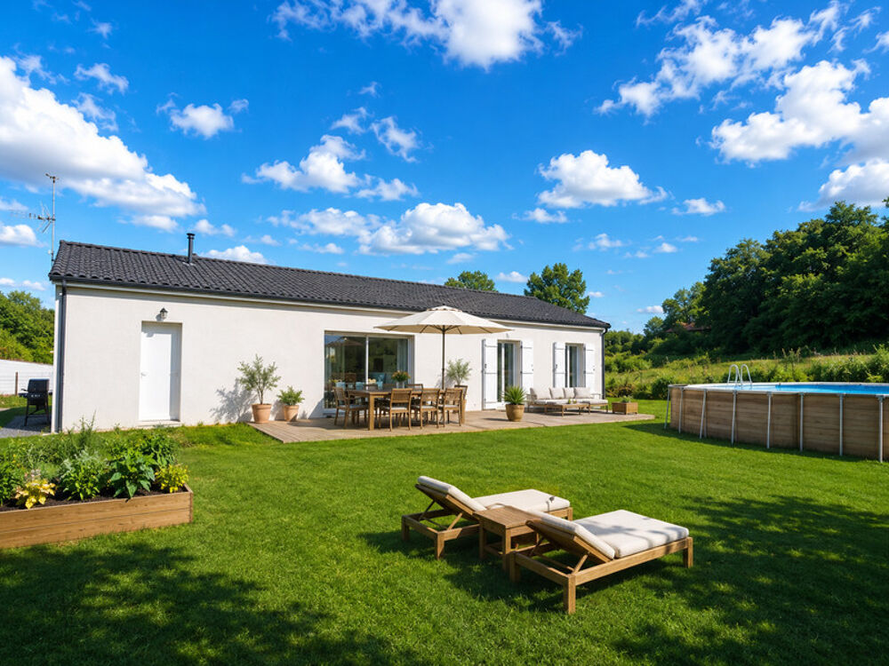 Maison contemporaine de 2021 Garantie décennale DPE A Terrain de près d'un hectare