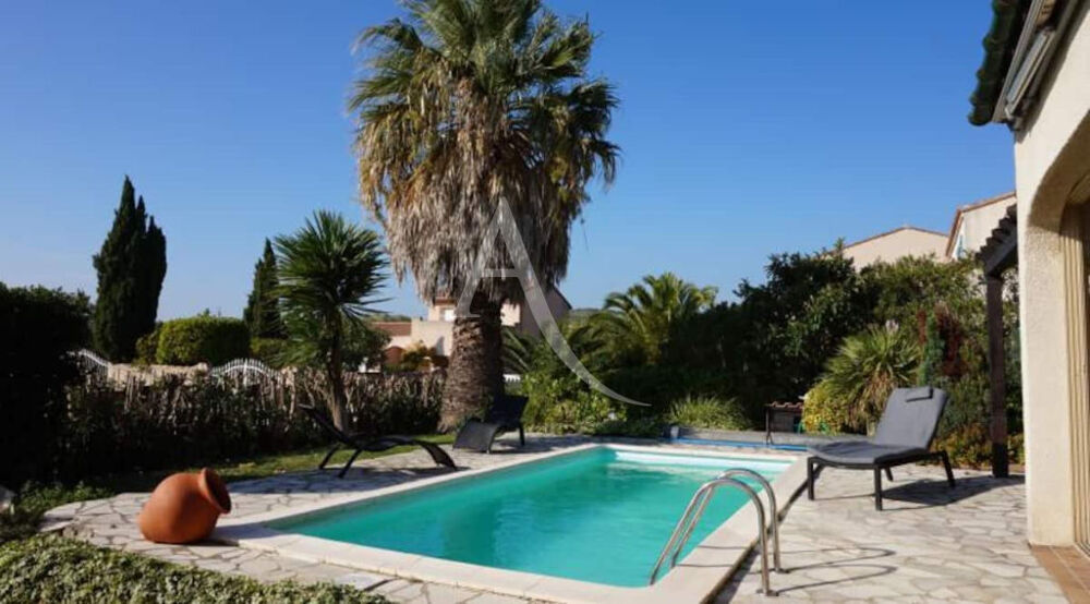 BAGES - Maison MEUBLEE - proche Narbonne - 5 pièces 92m2 - piscine - jardin + garage