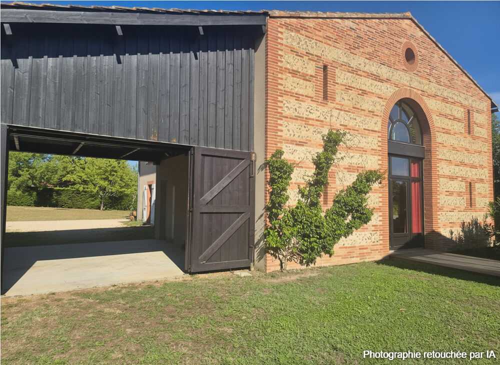 Vente Maison Toulousaine aux résonnances scandinaves dominant Castelnau-d'Estrétefonds Toulouse
