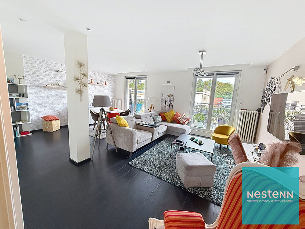 Vente Appartement Type 6 en Dernier étage avec terrasse et garage  118,77 m² rénovés Saint etienne