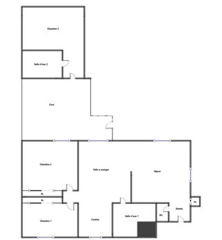  Appartement � vendre 3 pi�ces 77 m�