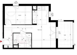  Appartement � vendre 2 pi�ces 45 m�