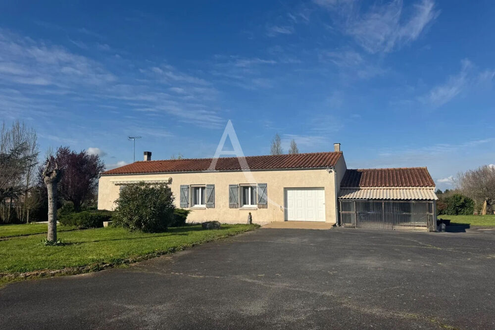 Vente Maison Maison plain-pied lumineuse, environnement calme, 2/3 chambres Mouzeuil saint martin