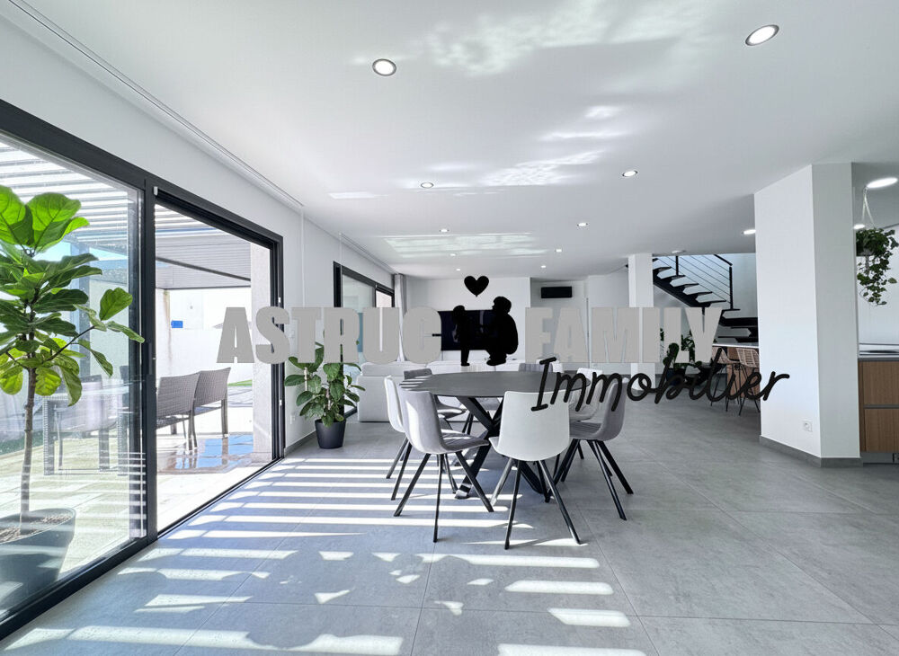 BEAUVOISIN MAISON ULTRA CONTEMPORAINE-PISCINE -GARAGE