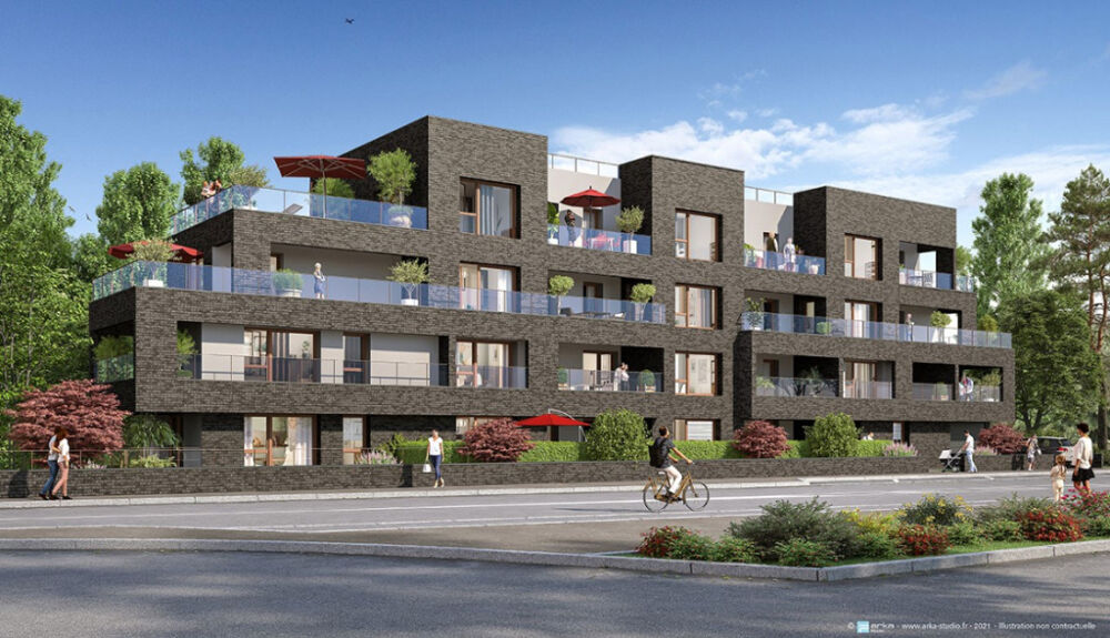 ST JACQUES DE LA LANDE - T2 neuf avec terrasse et parking