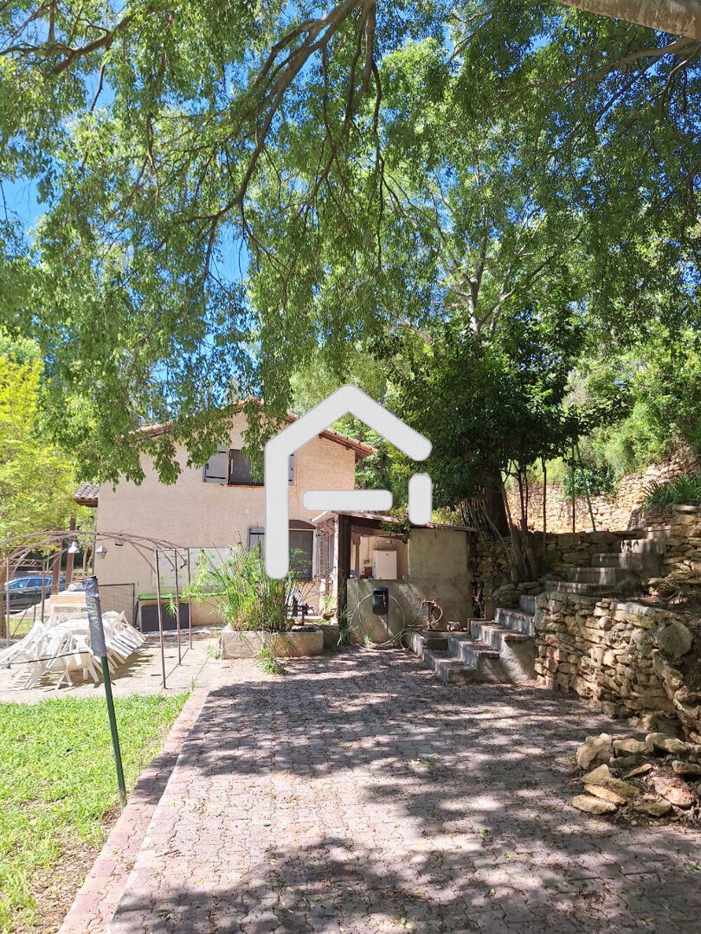 grande maison style mas méditerranéen (34560 ) 165 m2 R+1 sur 1400 m2 de terrain . piscine