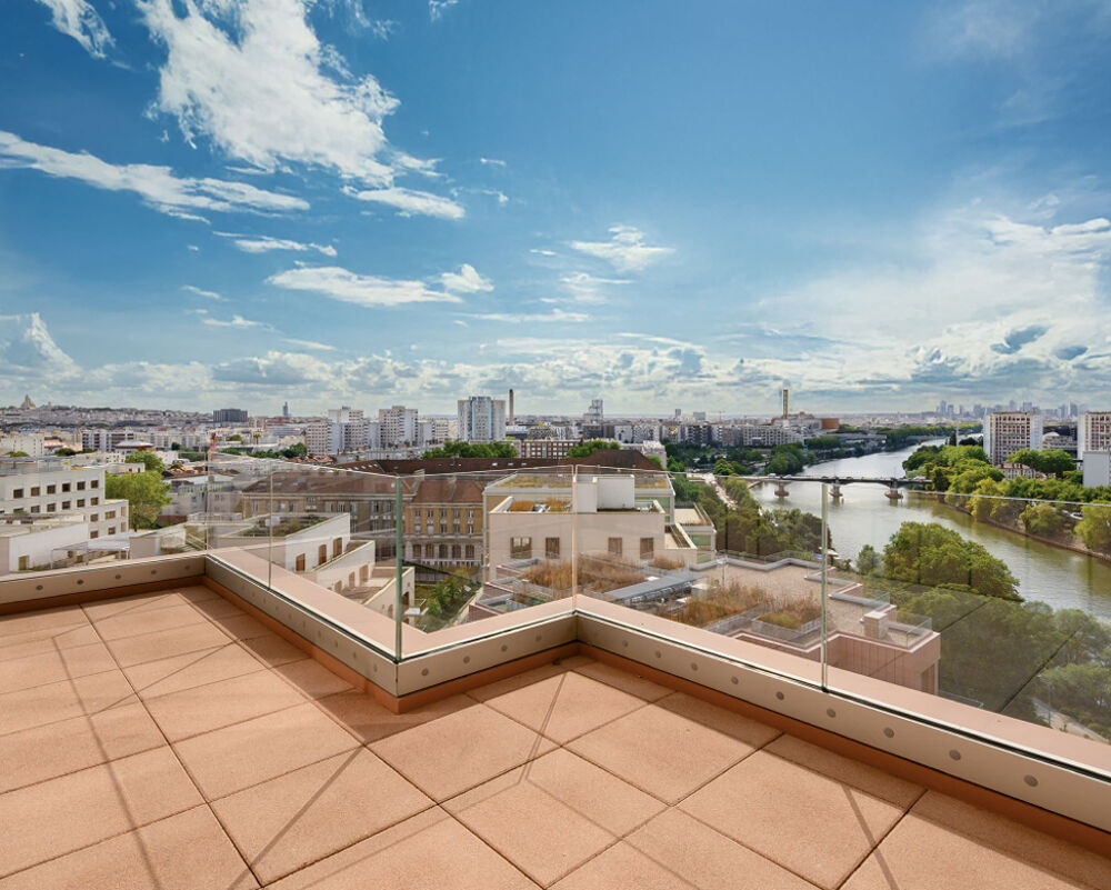 Vente Appartement A VISITER ! Magnifique 4P Duplex - Parking et Terrasses Vue Seine - L13 & L14  - Saint-Ouen Saint ouen sur seine