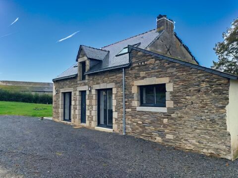   Maison meuble en campagne de Malansac - Plain-pied - 2 chambres - 1 bureau Maison - 3 pice(s) - 109 m