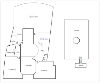 Appartement � vendre 4 pi�ces 148 m�