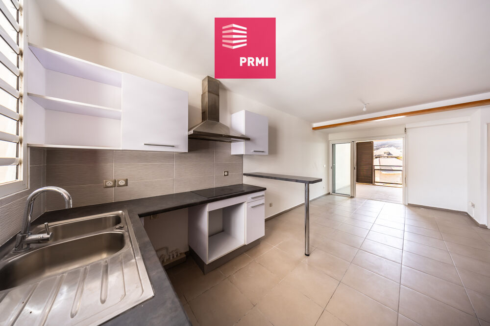 Vente Appartement T3 de 69,35 m² avec varangue vue montagne , cave et parking - Saint-Denis centre / Barachois Saint denis