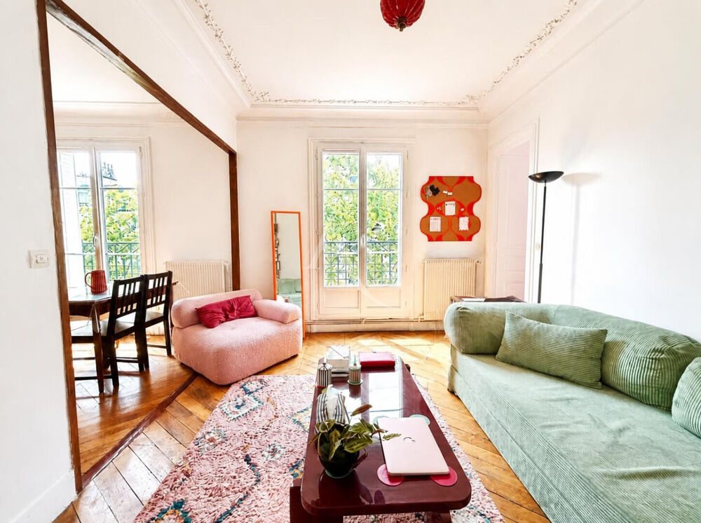 Vente Appartement Appartement  3 pièces 58m²  type Haussmannien avec balcon Paris 11