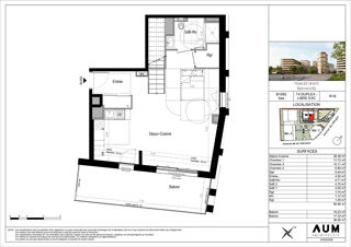  Appartement à vendre 4 pièces 96 m²