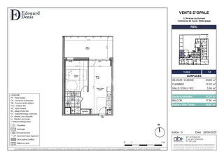  Appartement � vendre 2 pi�ces 41 m�
