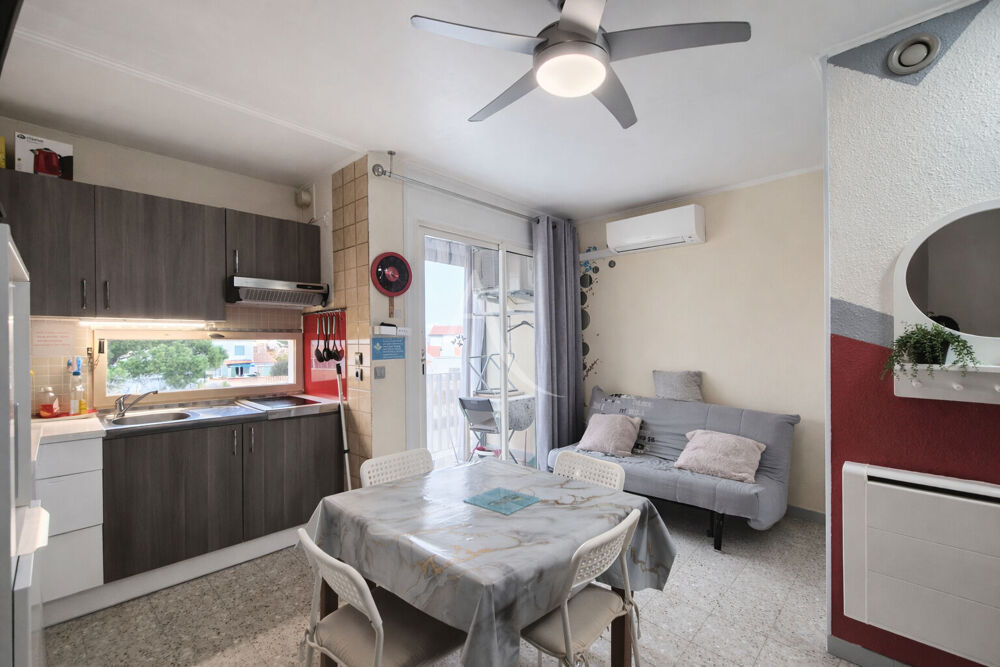 Vente Appartement Studio avec coin nuit - balcon - clim- CENTRE VILLE BALARUC LES BAINS Balaruc les bains