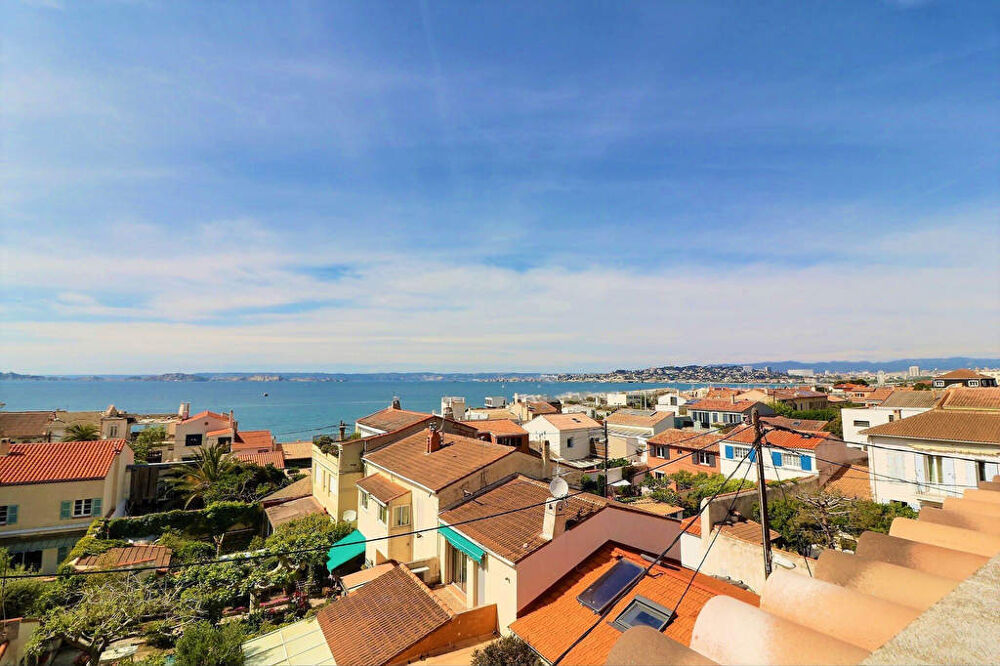 Location Appartement Appartement 3 pièce(s) 72.20 m2 - MONTREDON Vue mer Marseille 8