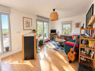 Vente Appartement Appartement  2 pièces 45 m2, terrasse, dernier étage, sud Coueron