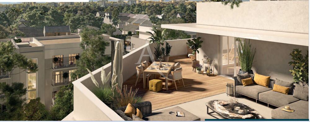 Appartement de type 5 de 143,44m² au dernier étage avec grande terrasse situé Quartier Monselet- Procé à Nantes