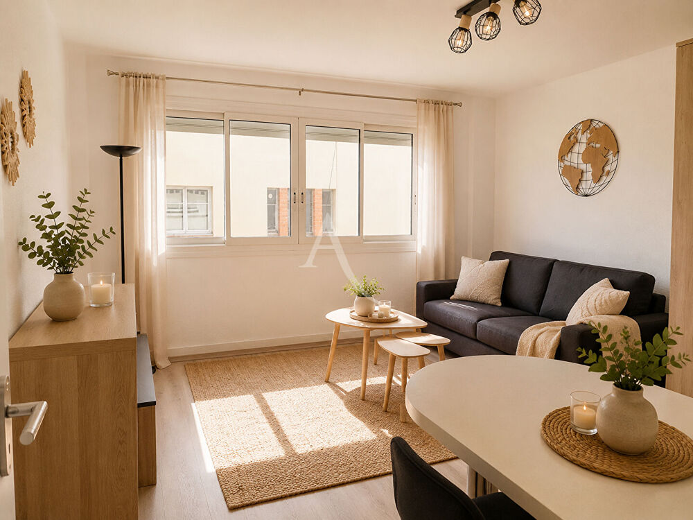 CANNES CENTRE-VILLE - STUDIO MEUBLÉ VENDU LOUÉ - INVESTISSEMENT LOCATIF