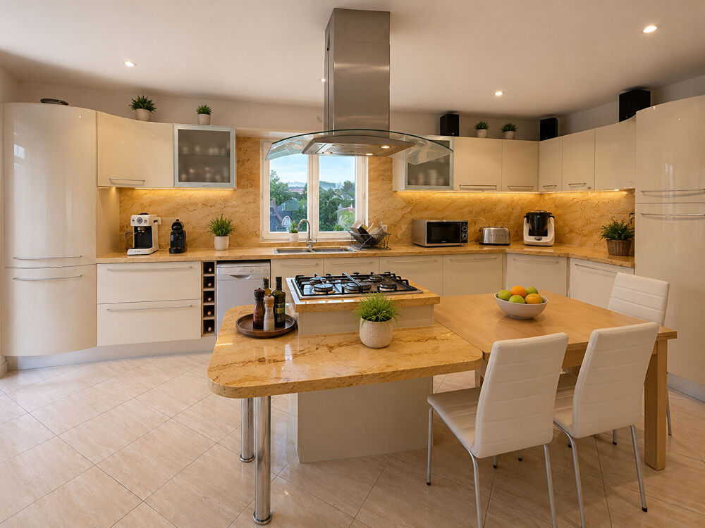 Maison familiale 130 m² de plain-pied avec tour ? 4 chambres ? Garage, carport camping-car et prestations de qualité