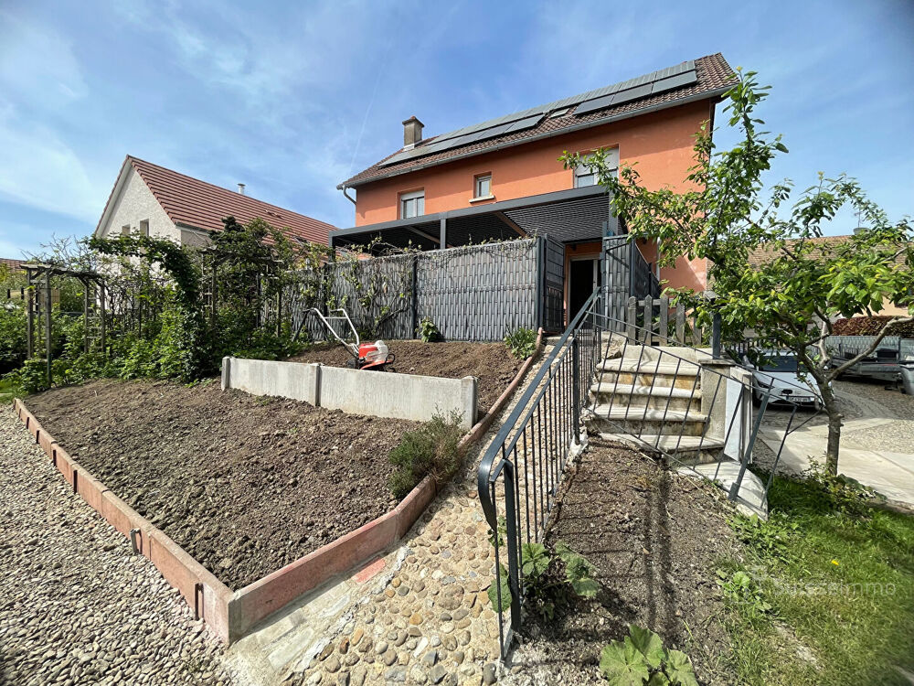 Secteur Valdoie, Maison de 138M2 sur 525M2 de terrain clos et arboré