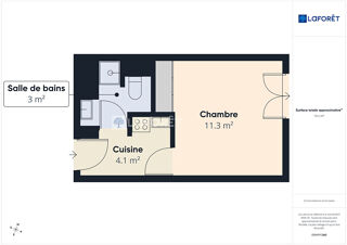  Appartement � vendre 1 pi�ce 20 m�