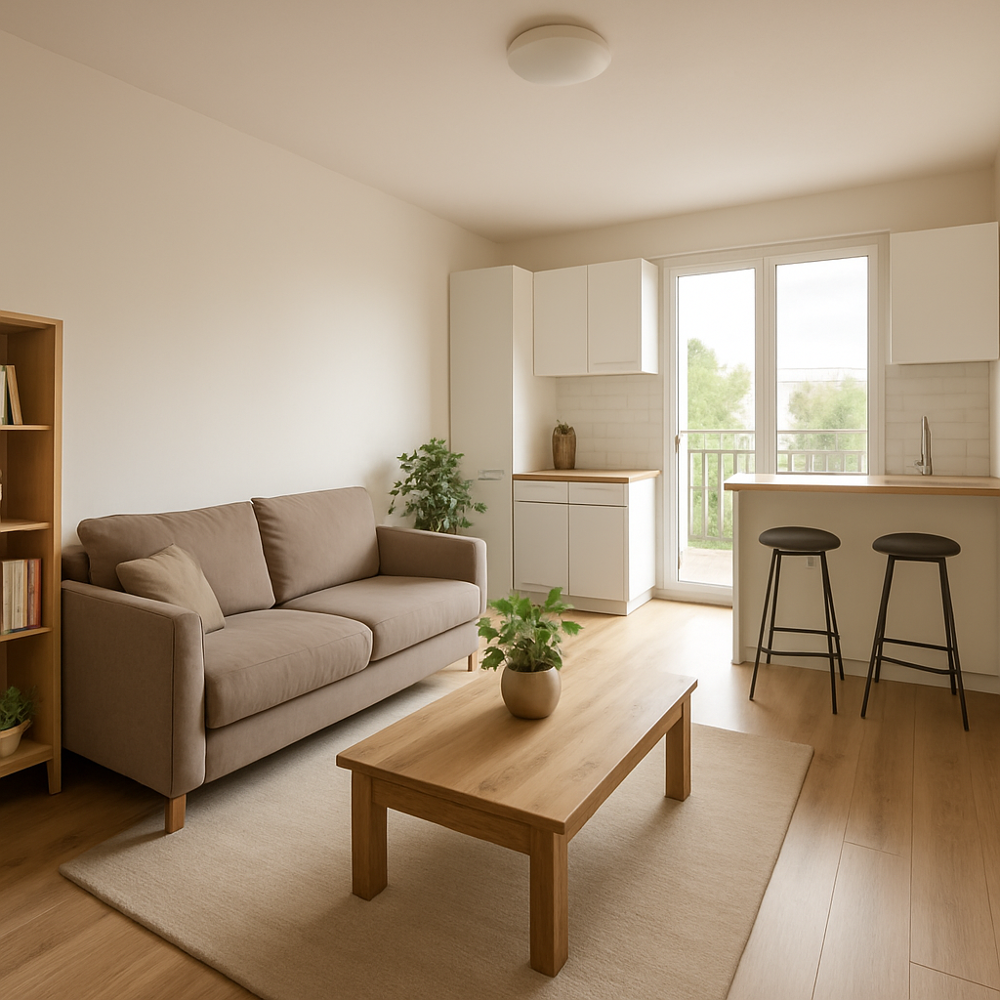 Appartement 2 pièces de 46 m2 (Bihorel)