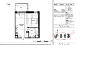  Appartement � vendre 2 pi�ces 1 m�