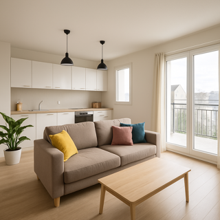  Appartement à vendre 2 pièces 46 m²