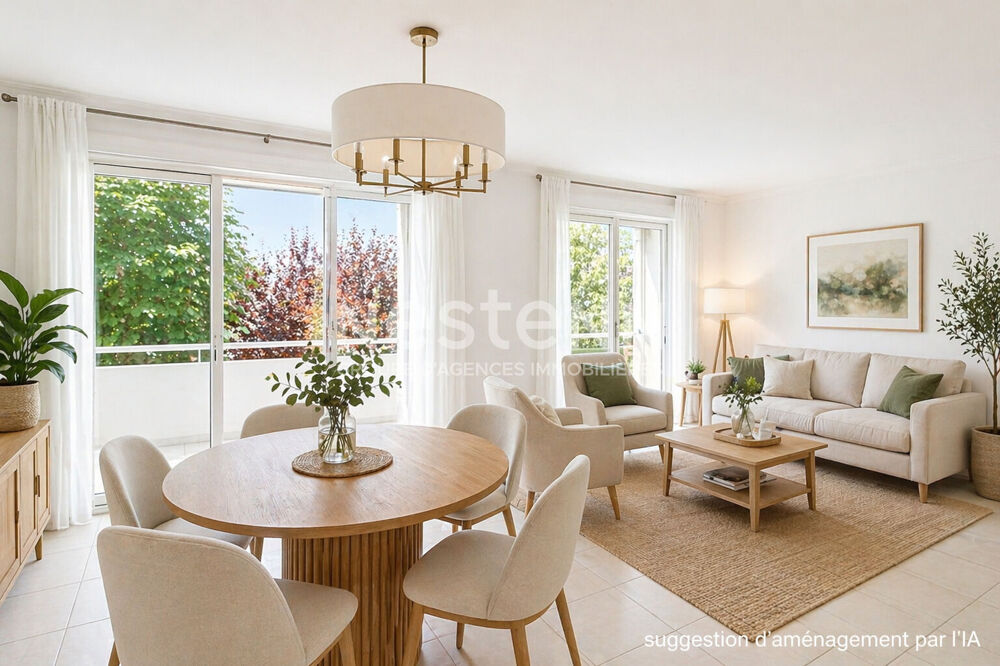 Vente Appartement Appartement Bron T4 avec balcon, cave et ascenseur - 2 Chambres - Donnant sur Parc des ESSARTS - 69500 BRON Bron