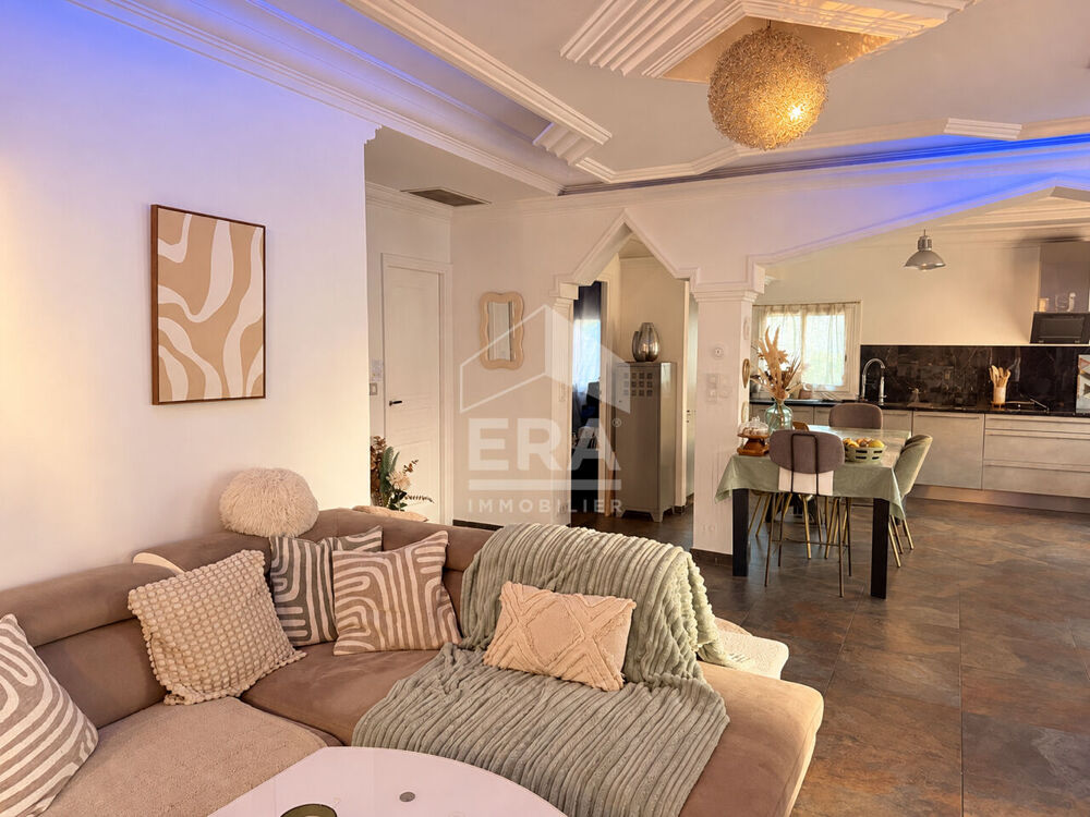 Vente Maison LA COLLE SUR LOUP VILLA DE PLAIN-PIED  JARDIN  GRAND GARAGE ET STATIONNEMENTS La colle sur loup