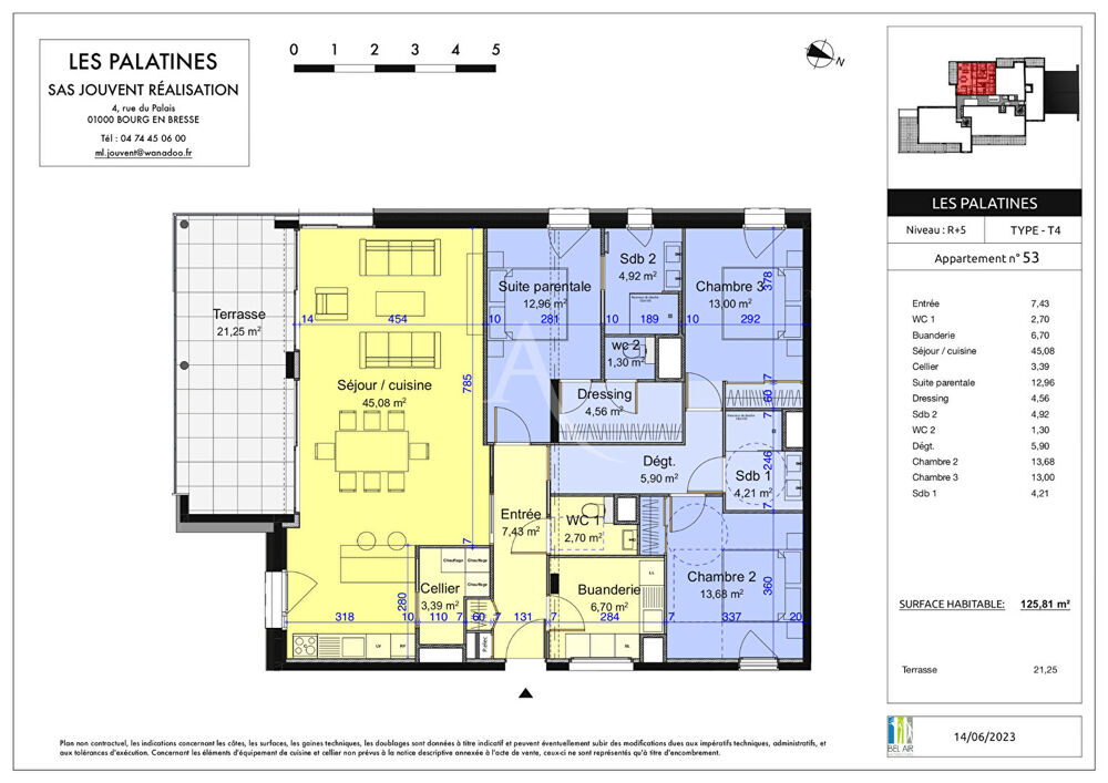  vendre  Appartement Bourg-en-Bresse (01000)