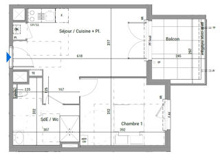  Appartement à vendre 2 pièces 40 m²