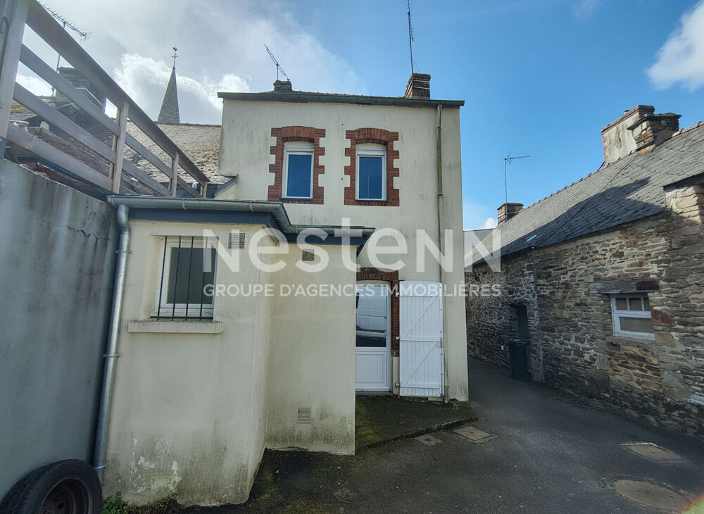 Maison de ville à vendre à Saint Gravé - 3 pièces, 66 m², terrain 370 m²