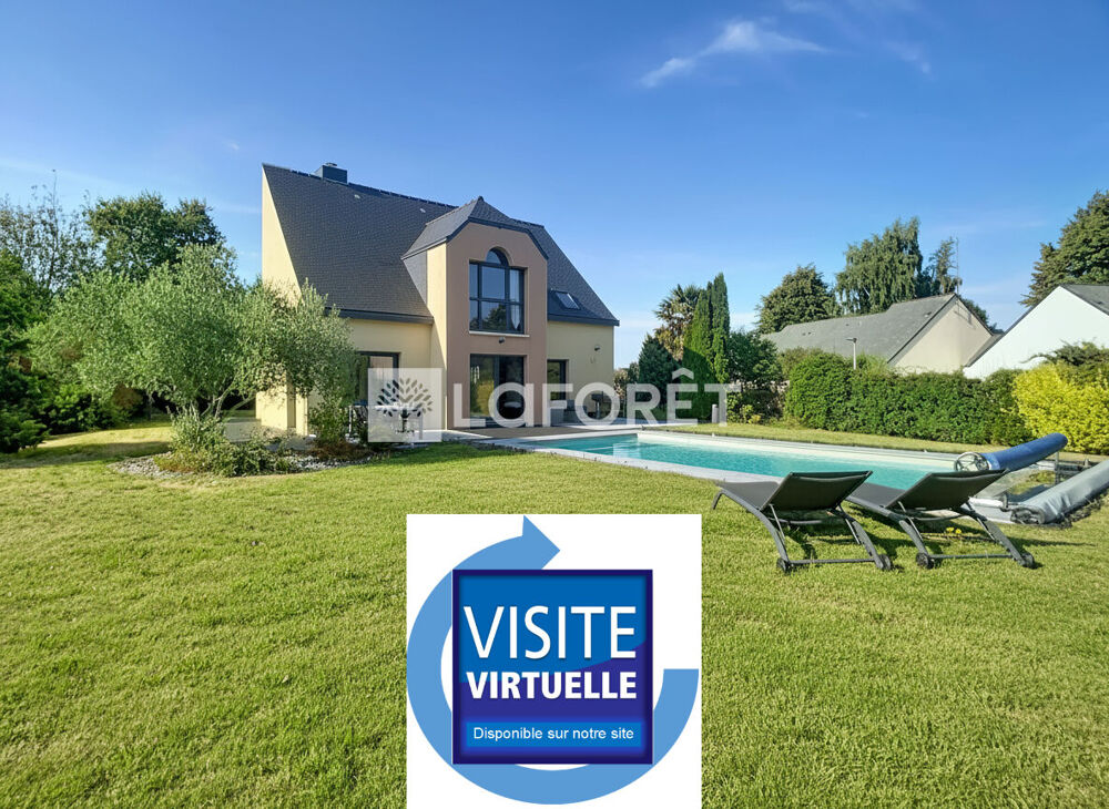 Vente Maison Maison récente Treffendel 35380 - 4 chambres 191m² - piscine - 2045m² de terrain Treffendel