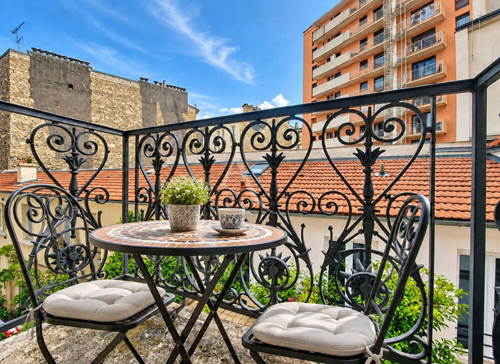 Vente Appartement 3 pièces avec blcon Paris 13