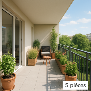  Appartement à vendre 5 pièces 99 m²