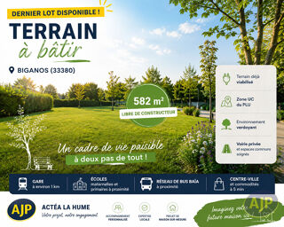  Terrain à vendre 582 m²