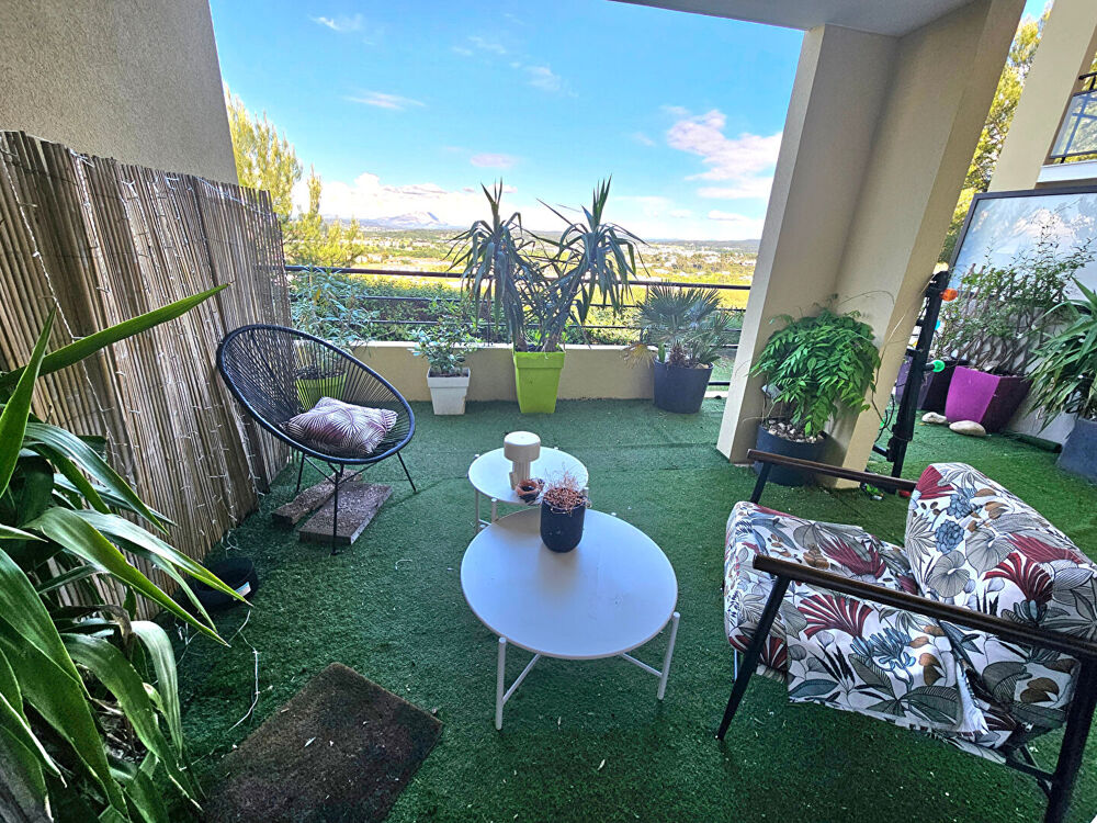 Vente Appartement La Duranne - Appartement T3 - Vue dégagée avec terrasse + Parking Aix en provence