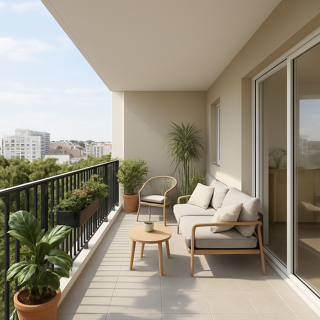  Appartement � vendre 3 pi�ces 61 m�