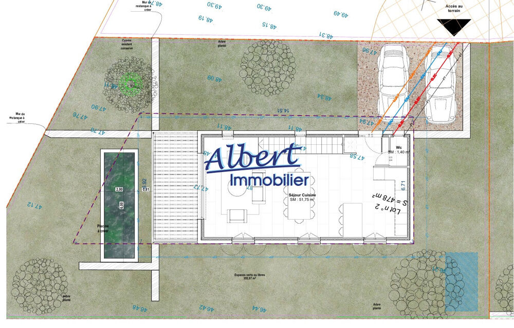 Vente Terrain Terrain Ollioules 478 m2 Ollioules